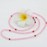 Pink Stone Abacus Beads Multilayer Bracelets Jewelry