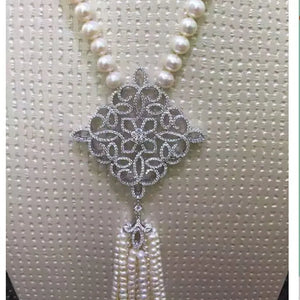 Microscope Zircon Pendant Clasp for DIY Hand-String Materials