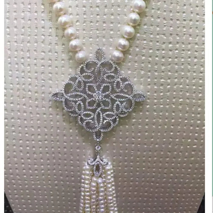 Microscope Zircon Pendant Clasp for DIY Hand-String Materials