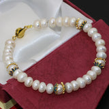 6*8mm Freshwater Pearl Bracelet for Women B2758