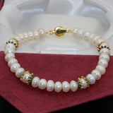 6*8mm Freshwater Pearl Bracelet for Women B2758