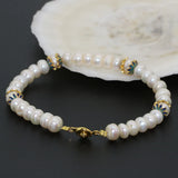 6*8mm Freshwater Pearl Bracelet for Women B2758