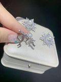 Microscope Zircon Freshwater Pearl Clasp Jewelry
