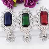 Zircon Micro Inlay Palace Buckle Tassel Pendant Long Sweater Chain
