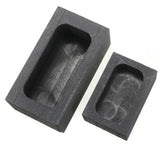 High-Purity Graphite Casting Mold for Silver Refining 3.5 oz/25 oz