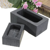 High-Purity Graphite Casting Mold for Silver Refining 3.5 oz/25 oz