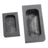High-Purity Graphite Casting Mold for Silver Refining 3.5 oz/25 oz