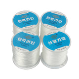 Transparent Crystal Cord Beading Beads Non-stretch Fishing Wire 0.5mm