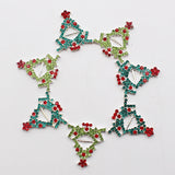10pcs 21*24mm Christmas Tree Ornaments Box Decorations