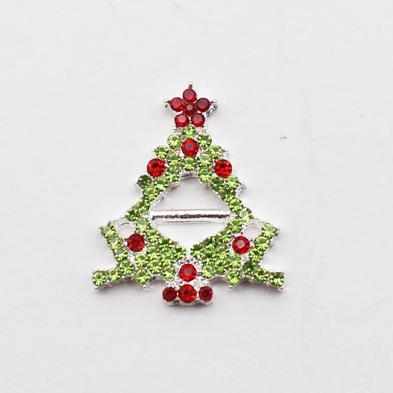10pcs 21*24mm Christmas Tree Ornaments Box Decorations