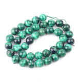 Natural AAA+ Green Malachite Gem Stone Round Beads 4 6 8 10MM