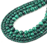 Natural AAA+ Green Malachite Gem Stone Round Beads 4 6 8 10MM