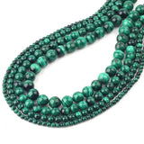 Natural AAA+ Green Malachite Gem Stone Round Beads 4 6 8 10MM