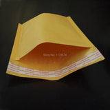 10pcs Yellow Bubble Paper Bag 11x15cm Thickened Mailing Gift Packaging