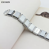 316L Stainless Steel Grey Crystal Women Bracelet