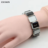 316L Stainless Steel Grey Crystal Women Bracelet