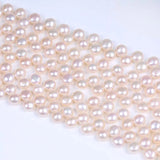 6-7mm Drilled Loose Button Pearl Strand