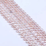6-7mm Drilled Loose Button Pearl Strand