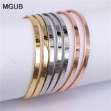 High 7pcs/set 316L Stainless Steel Bracelet 2 Combinations Non-Fading Male LH585