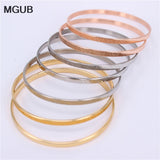 High 7pcs/set 316L Stainless Steel Bracelet 2 Combinations Non-Fading Male LH585