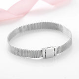 925 Sterling Silver Clip Beads Bracelets for Women