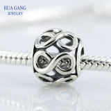 925 Silver Hollow Beaded Strings for pandura charms DIY