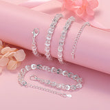 925 Silver Carved Pattern Jewelry Set for Women