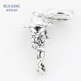 925 Silver Toy Story Crest Charm for Pandora Bracelet DIY