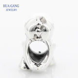 925 Silver Dinosaur Charm for Pandora Bracelet DIY