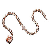 925 Sterling Silver Zircon Charm Beads Bracelet for DIY Jewelry