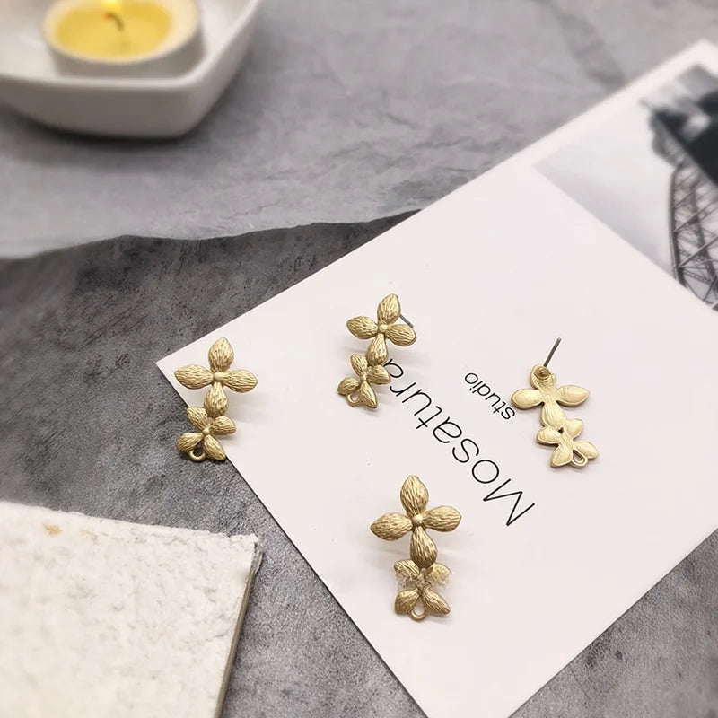 Geometric Shape Hexagon Earrings DIY Homemade Jewelry