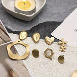Geometric Shape Hexagon Earrings DIY Homemade Jewelry