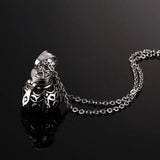 Tibetan Bottle Pet Cremation Ash Urns Necklace