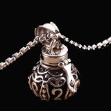 Tibetan Bottle Pet Cremation Ash Urns Necklace