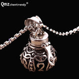 Tibetan Bottle Pet Cremation Ash Urns Necklace