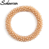 Handmade High Crystal Bracelet for Women, Christmas Gift