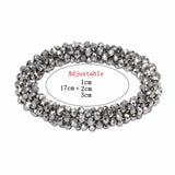 Handmade High Crystal Bracelet for Women, Christmas Gift