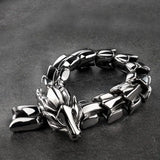 High Dragon punk bracelet stainless steel Jewelry