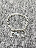 European American Creative 925 Silver Plated Bracelet Jewelry