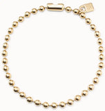 925 Silver Beads Chain Necklace 14K Jewelry