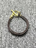 92514Ksilver Rope Bracelet Jewelry