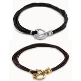 Fashionable 925 Silver Rope Necklace Jewelry