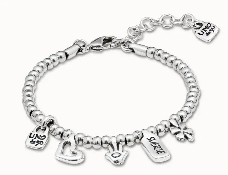 Fashionable Electroplating 925 Silver Light Bracelet Beads Jewelry