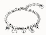Fashionable Electroplating 925 Silver Light Bracelet Beads Jewelry