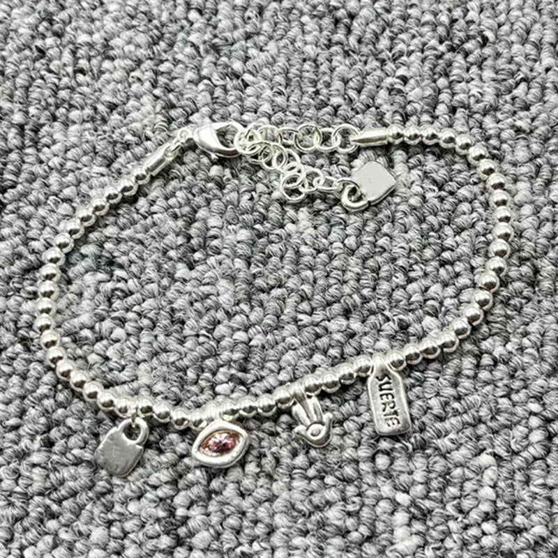 925 Silver Bracelet European American Plating Holiday Jewelry