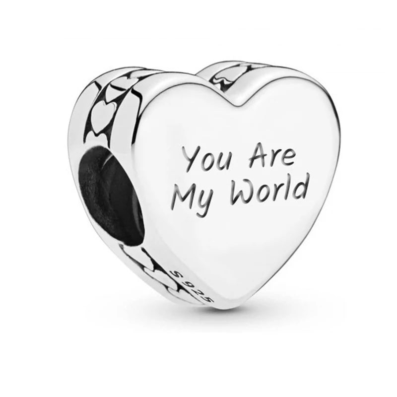 Girlfriend's Heart Charm Bracelet - Romantic Gift For Lady