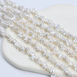 Korea Beauty Freshwater Pearl Necklace - 7-8mm Irregular Shape