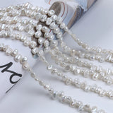 Korea Beauty Freshwater Pearl Necklace - 7-8mm Irregular Shape