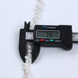 Korea Beauty Freshwater Pearl Necklace - 7-8mm Irregular Shape