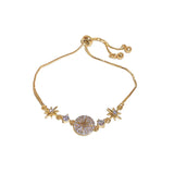 Zircon Star Circle Bracelet Adjustable Women's Temperament